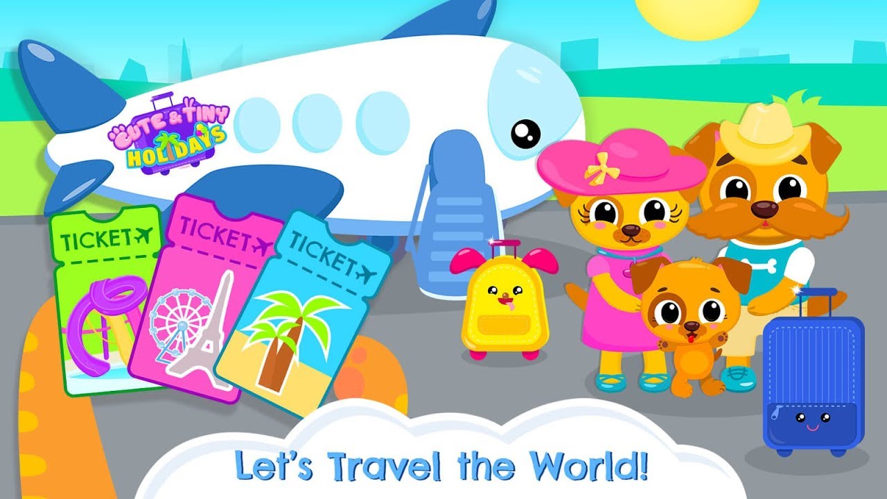 Cute & Tiny Holidays - Summer Family Travel | Mobile Games for Toddlers