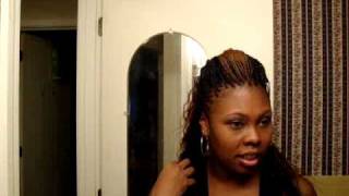 Wet N Wavvy Micro Braid Hairstyle Youtube