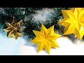 How to make paper star easy origami star christmas ornament  star