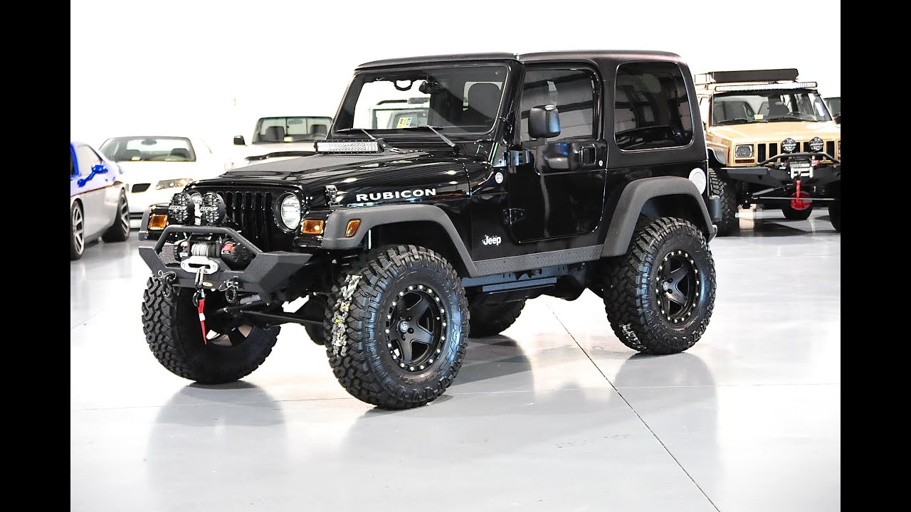 Davis AutoSports 2005 WRANGLER RUBICON / ONLY 33K MILES / BUILT / FOR SALE  - YouTube