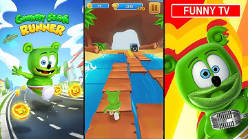 Gummy Bear Running (Official Endless Runner by Genera Games) Gameplay Walkthrough (Android)
