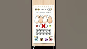 Brain test level 56 walkthrough