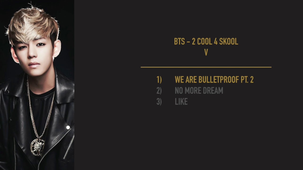 Bts 2 Cool 4 Skool V Cut Happy 5th Anniversary Bts Youtube