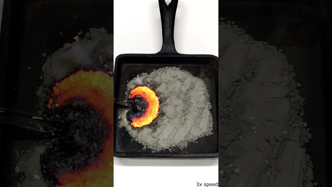 Burning Iron And Sulfur Is So Satisfying