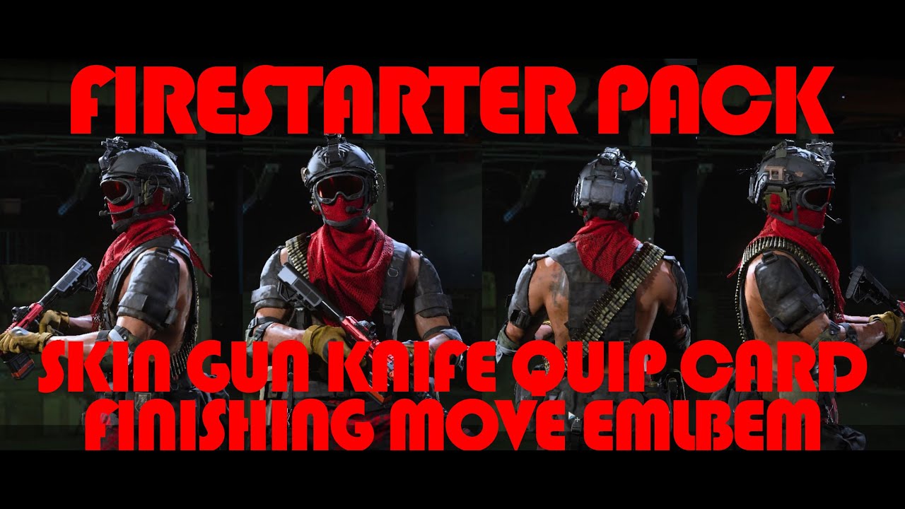 BRAND NEW Pyromaniac Bundle Preview - Call of Duty Modern Warfare