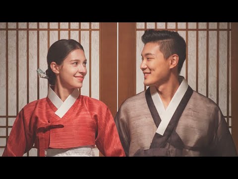 Wearing Traditional Korean Hanbok | 5 Years of Marriage Wedding Photoshoot