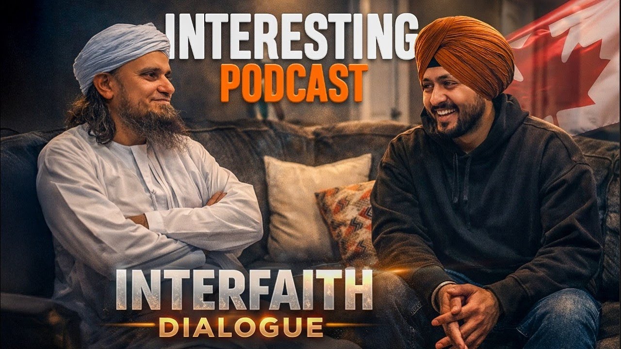 Mufti Tariq Masood Meets Sikh in Canada | Deep Interfaith Podcast