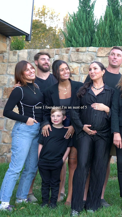 I'm gonna be an aunt again