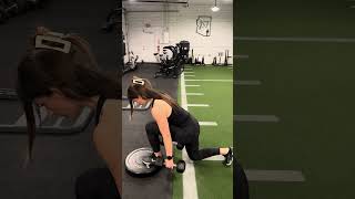 2DB deficit reverse lunge