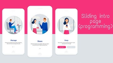 Sliding intro page (programming) in Sketchware