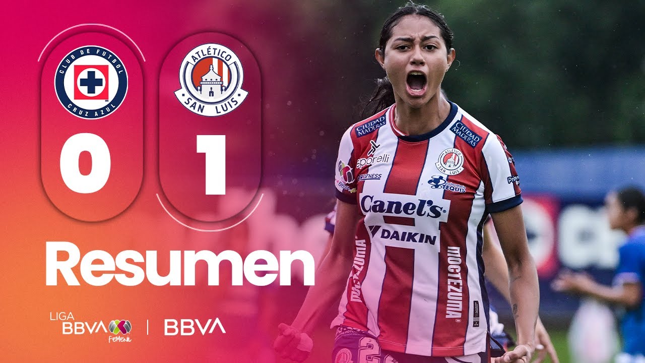 CRUZ AZUL 0-1 ATLÉTICO DE SAN LUIS J3 | Primera victoria de las potosinas | Apertura 2025