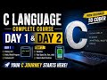 Day 1 & Day 2 of Learning C… From Confused to Progress 🔥