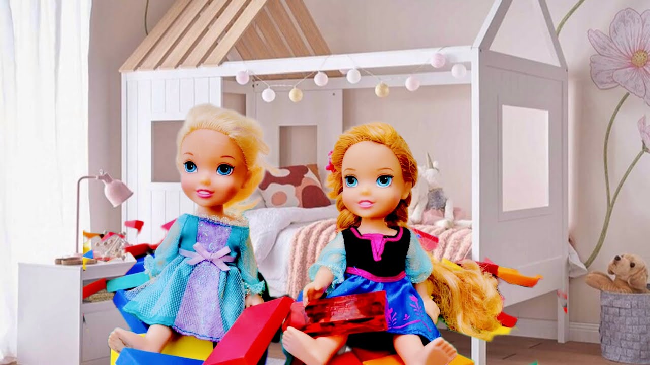 annia and elsia gae hain gabby doll house 🏡 pe lekin wahan a jata hai