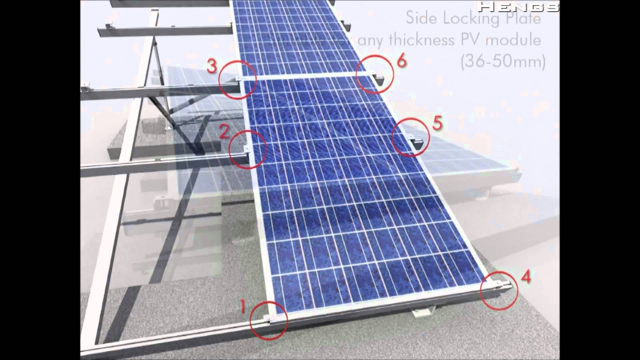SUNUP-G Solar Mounting Rack