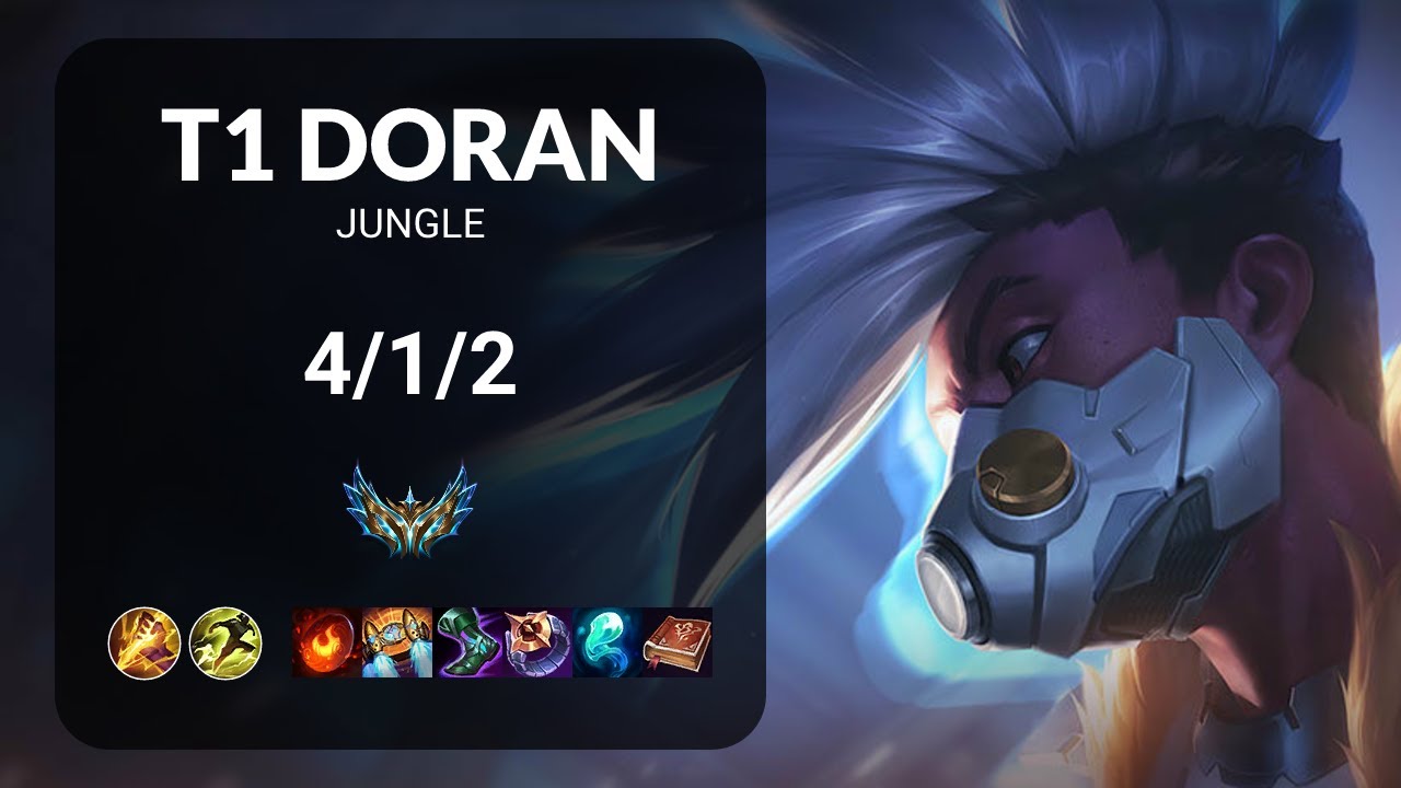 T1 Doran Ekko vs Viego JUNGLE - KR CHALLENGER Patch 15.8
