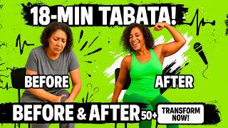 18-Min Tabata Chair Workout: Burn Fat & Boost Energy for Women 50+!