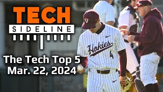 Virginia Tech Top 5 Plays of the Week: March 22, 2024