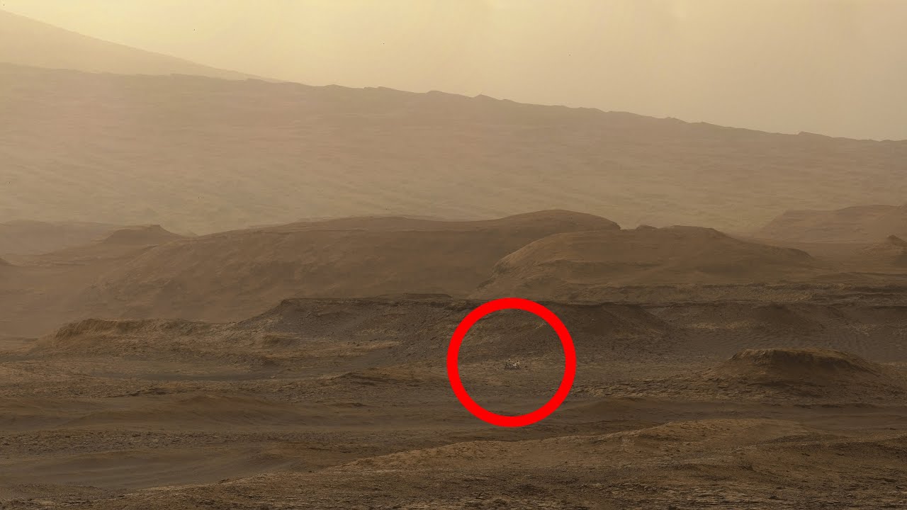 Curiosity - Route To Mount Sharp
