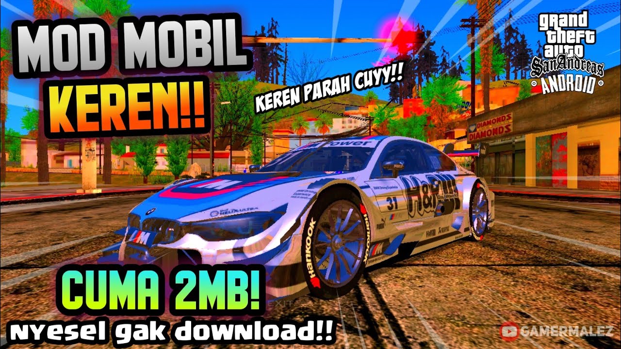 KEREN PARAH BRO!! MOD MOBIL BALAP MBIM CUMA 2MB!! WAJIB