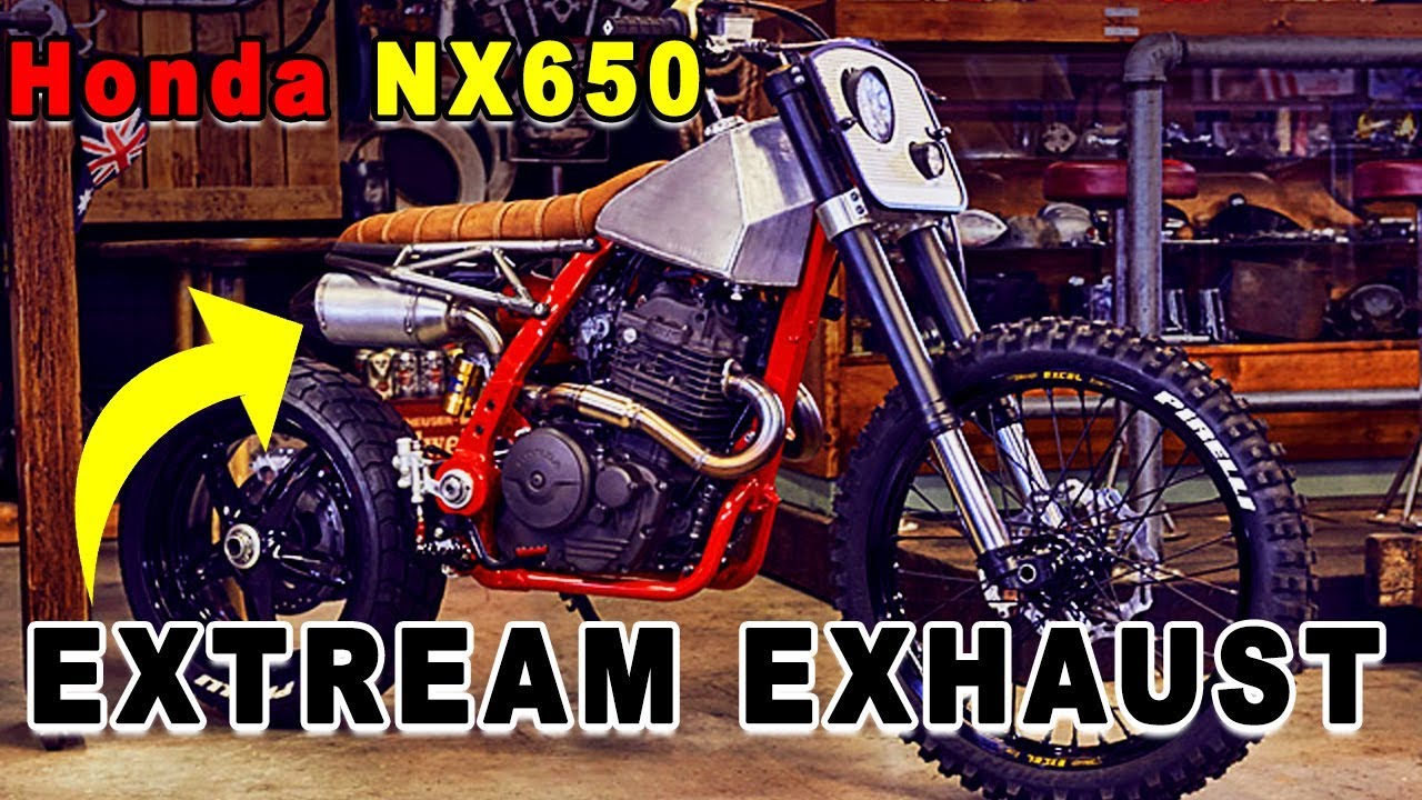 Honda NX650 Modified Hutchbilt || OTOMODIEF TV