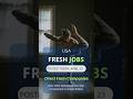 USA Job Alert: Hiring Now | APRIL 29, 2026
