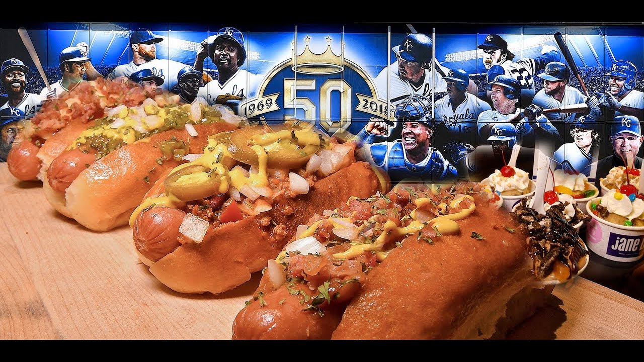 Royals show off new food for baseball games at Kauffman Stadium YouTube