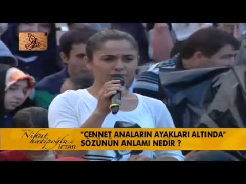 Cennet Anaların Ayakları Altında Sözünün Anlamı Nedir     Nihat Hatipoğlu