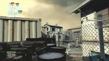 MW3 Ricochet Tube Across Map!!!