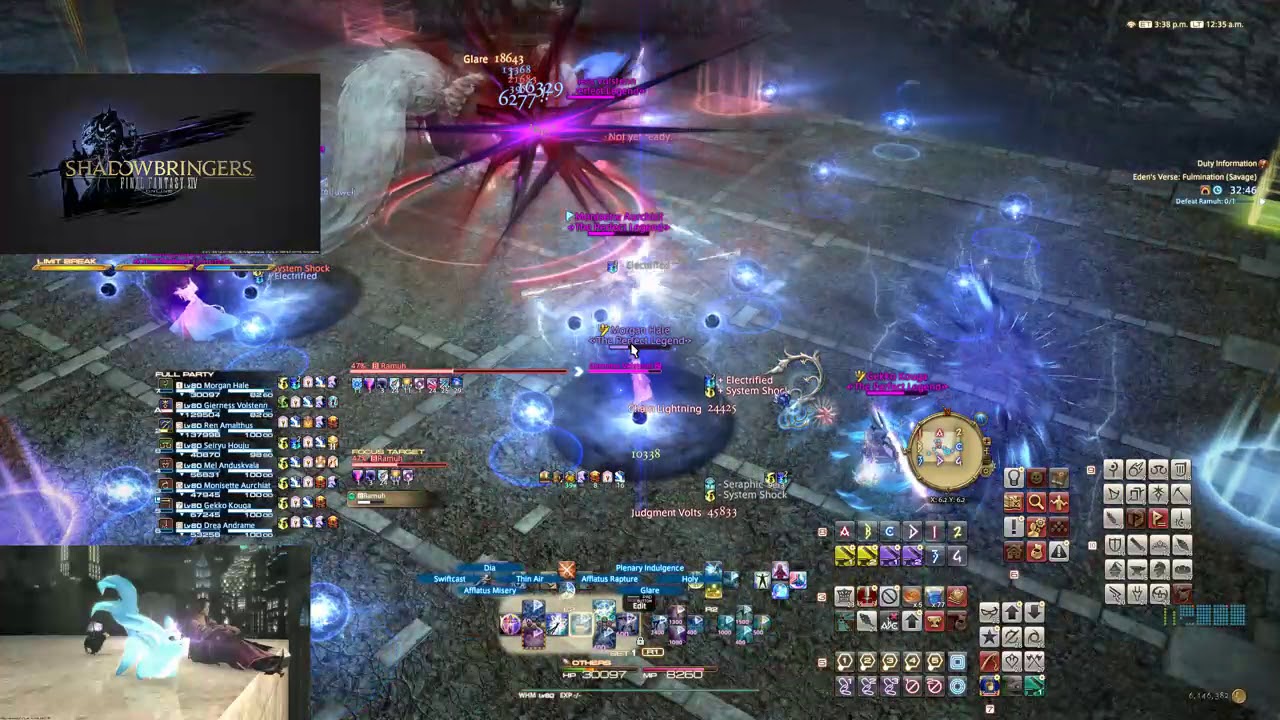 Final Fantasy XIV - Eden's Verse: Fulmination (Savage) [E5S], WHM PoV