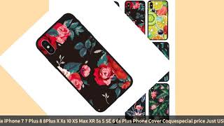 landscape Picture Black Soft Case for Apple iPhone 7 7 Plus 8 8Plus X Xs 10 XS Max XR 5s 5 SE 6 6... screenshot 5