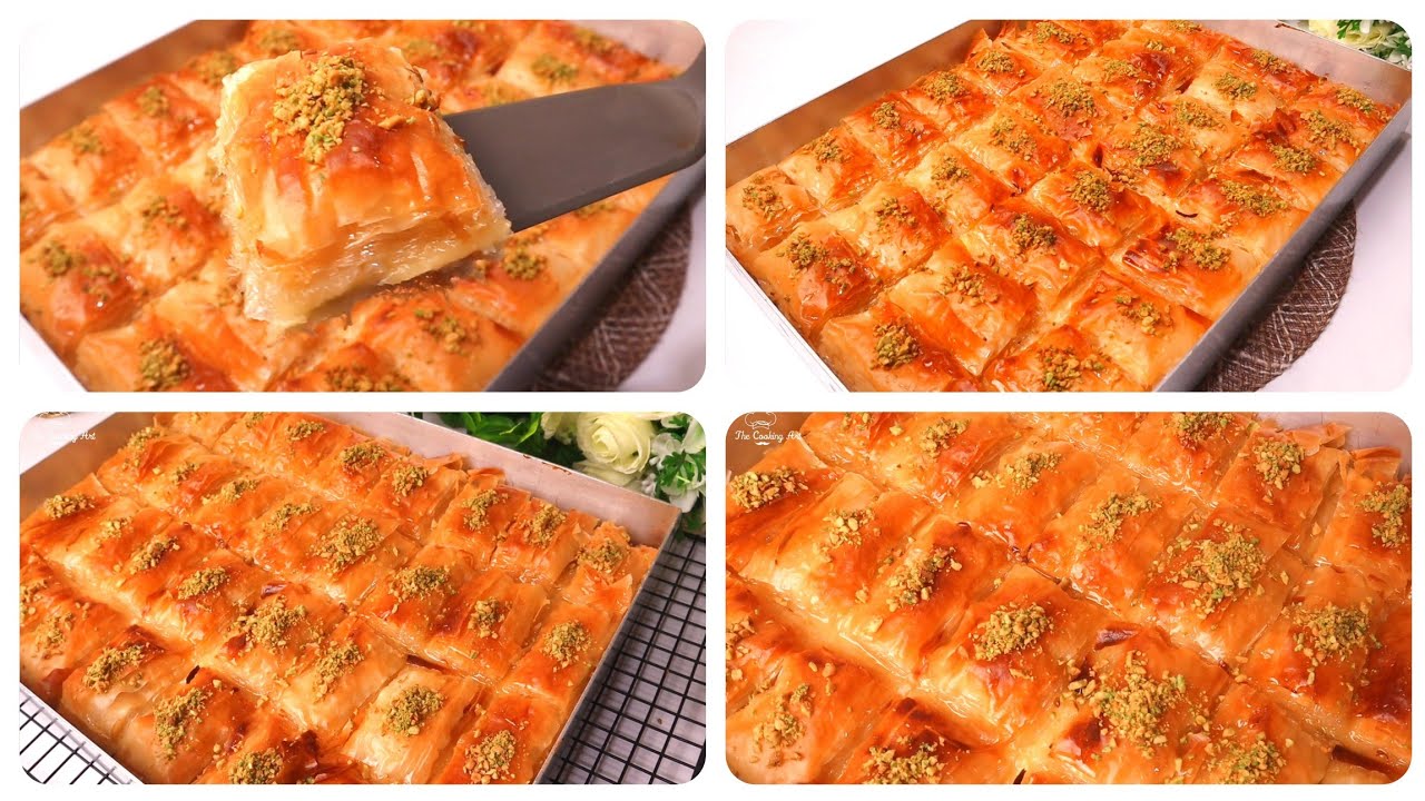 الصينية اللى هتخطف قلب ضيوفك❤️جلاش بالكنافة والكريمة طبقات من السعادة💃🕺