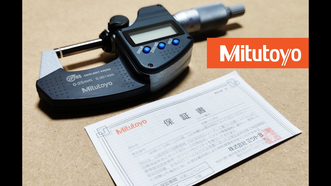 Micrómetro Digital Mitutoyo 29324030 YouTube