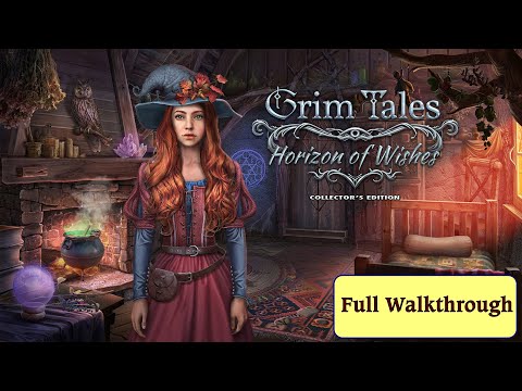 Let's Play - Grim Tales 22 - Horizon of Wishes - Full Walkthrough