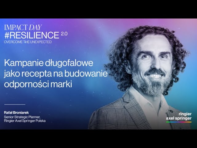 Impact Day #resilience Kampanie długofalowe jako recepta na budowanie odporności marki.