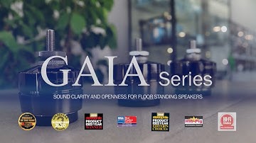 How to Install & Setup IsoAcoustics GAIA Isolators on Audio Speakers - Hexnut Version