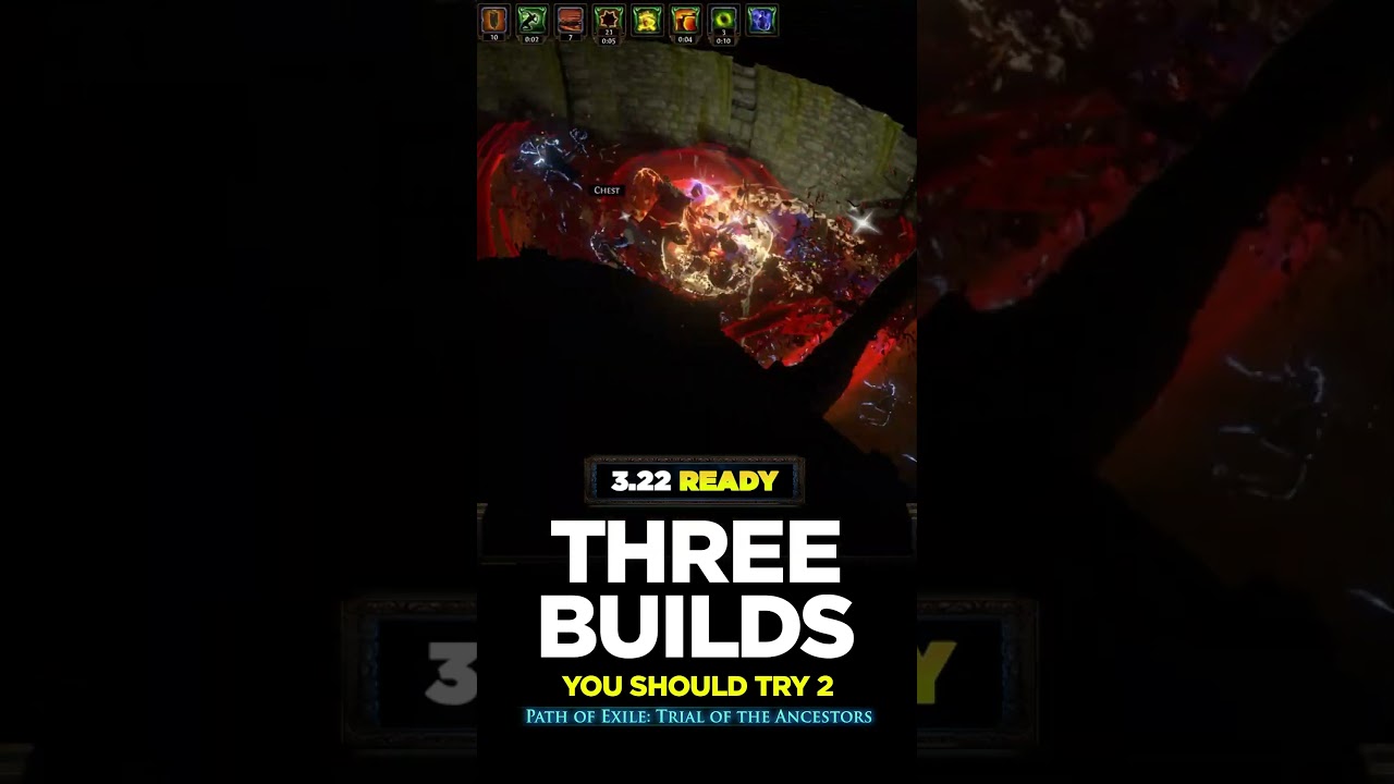 [POE 3.22] 3 BUILDS YOU SHOULD TRY - PART 2 - PATH OF EXILE #shorts #pathofexile #poebuilds