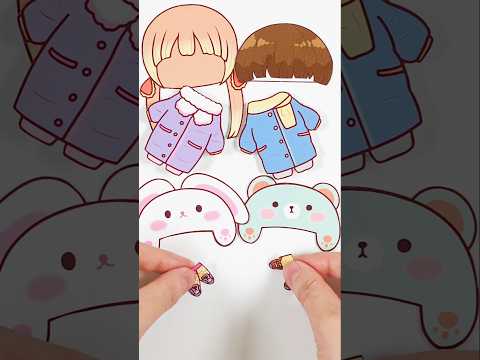 #<strong>winter</strong> #snow #<strong>shorts</strong> #diy #paperdolls  #종이구관 #종이인형