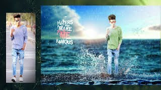 water editing picsart manipulation gopal pathak cb poster