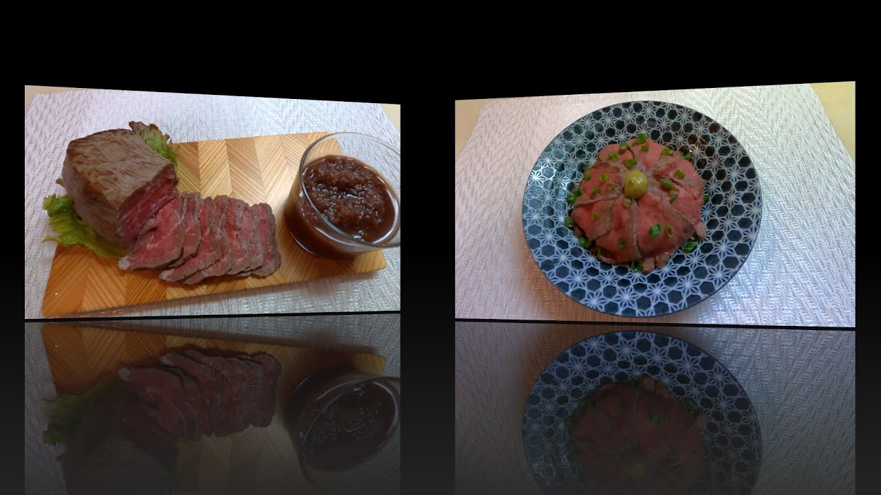 ＃332 炊飯器で簡単温度管理！【ローストビーフ（ソースレシピ有り！）とローストビーフ丼】レシピ