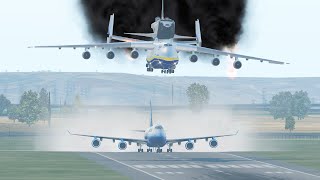 Mive Cargo Plane Makes Emergency Landing At Busy Airport Xp11