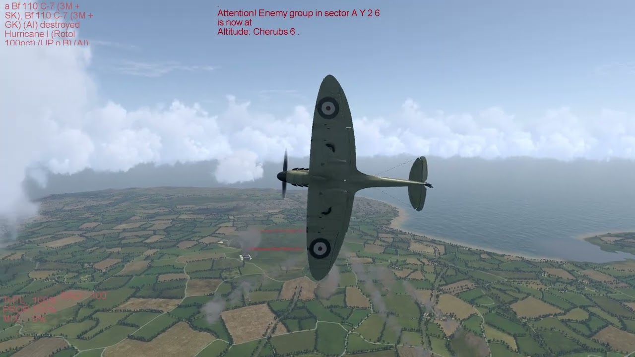2026 01 10 14 12 39--IL2 Cliffs of Dover Blitz/Tobruk. Just testing some missions.