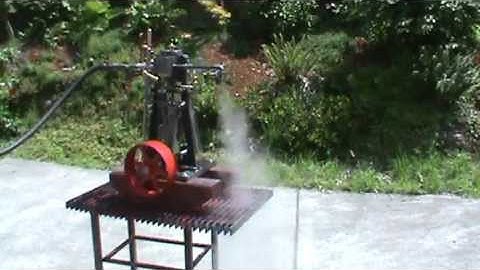 New Live Steam Engine with Forward and Reverse.