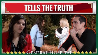 Brook Tells Sonny The Truth About “Bailey”, Sonny Vows To Protect  ABC General Hospital Spoilers