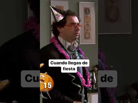 Cuando llegas de fiesta...