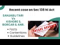 Recent guidelines from Supreme Court on cases under 138 NI Act/ #legal 
