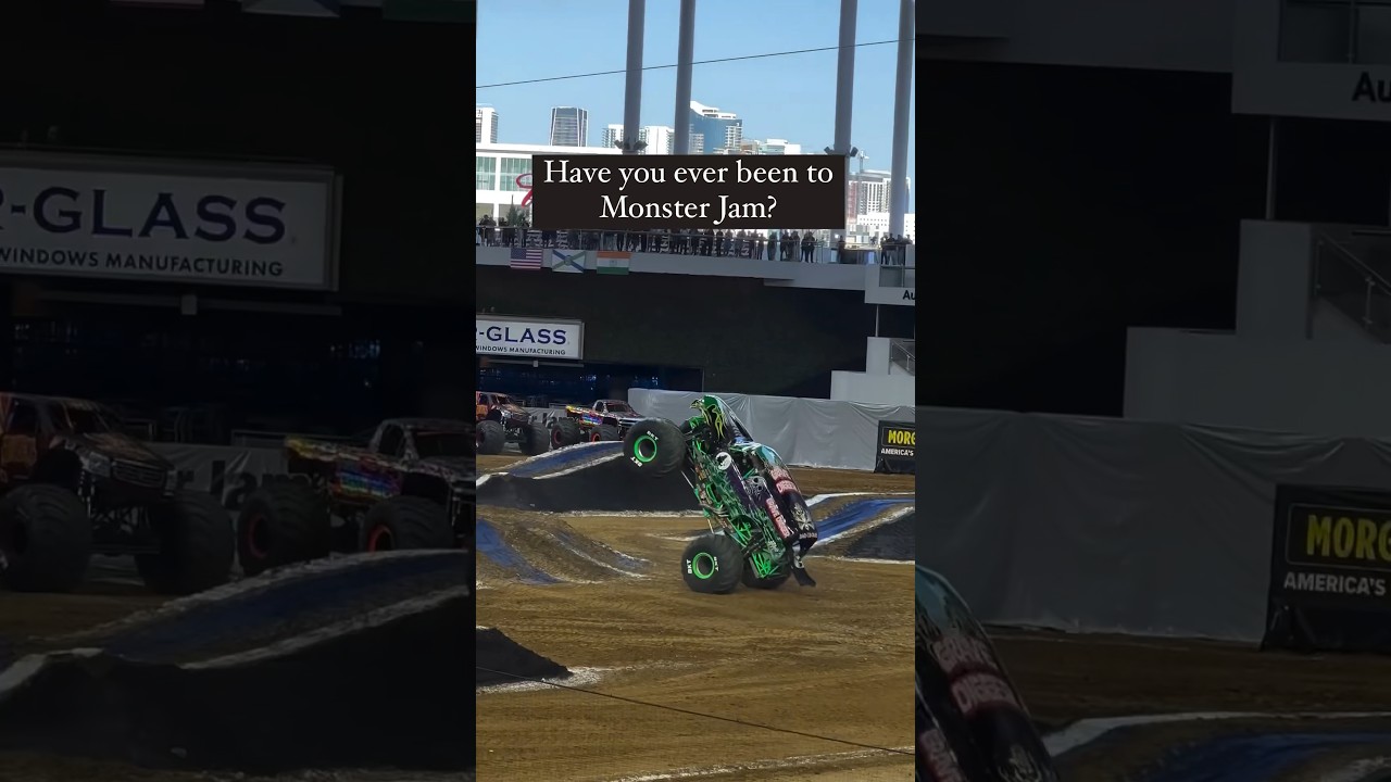 Have you ever experienced the adrenaline-fueled spectacle of Monster Jam?