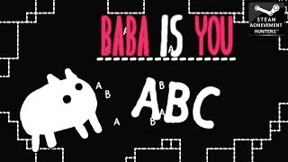 Baba Is You Achievements | Map 12 - ABC | 100% Walkthrough