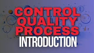 CONTROL QUALITY Process | INTRODUCTION | PMBOK | PMP