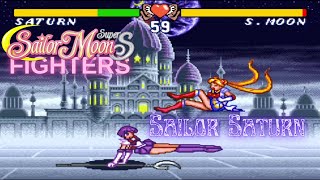 Sailor Moon Super S FighterZ (SNES): Sailor Saturn Playthrough