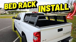 Do NOT Buy A Bed Rack For Your Toyota! (Until You See This Hooke Road Install!) Tundra/Tacoma